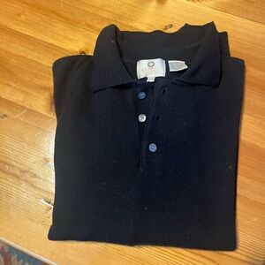 Vivella Men's Black Polo Shirt